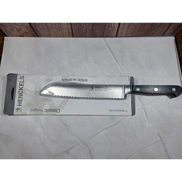 HENCKELS Classic Forged 7-inch Bread Knife, - Picture 3 of 3